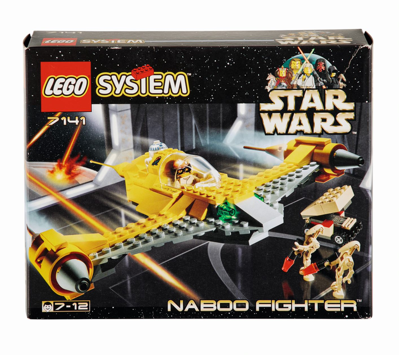 Not the most elegant recreation of a very elegant starfighter, but it’s the one seared into my childhood memories.